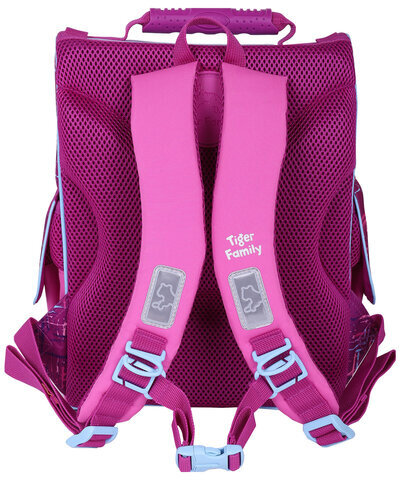 Ранец TIGER FAMILY для начальной школы, Nature Quest, "Playful Butterfly", 35х31х19 см, 228883, TGNQ-061A