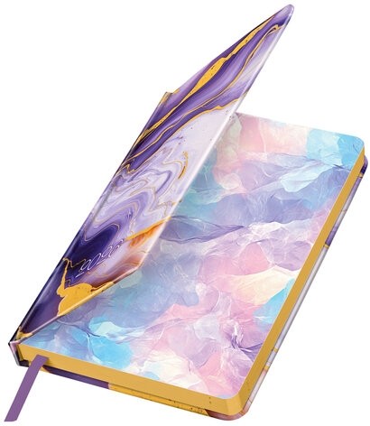 Ежедневник датированный 2026 А5 138x213 мм, BRAUBERG "Vista", под кожу твердый, "Texture", 117453