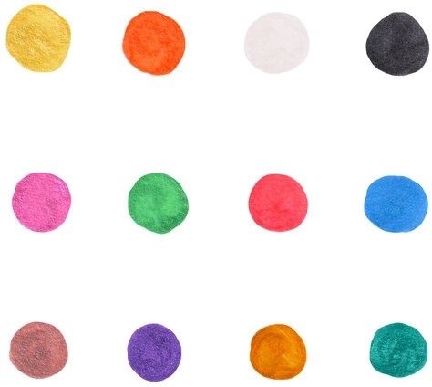 Краски акриловые ПЕРЛАМУТРОВЫЕ для рисования и творчества 12 цветов по 20 мл, BRAUBERG HOBBY, 192436