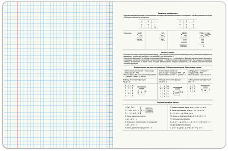 Тетрадь предметная DOG БОБИК 48 л., TWIN-лак, ИНФОРМАТИКА, клетка, подсказ, BRAUBERG, 404788