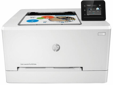 Принтер лазерный ЦВЕТНОЙ HP Color LaserJet M255dw А4, 21 стр./мин, 40000 стр./мес., ДУПЛЕКС, Wi-Fi, сетевая карта, 7KW64A