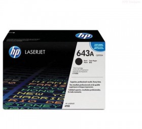 Картридж лазерный HP (Q5950A) ColorLaserJet 4700, №643A, черный, оригинальный, ресурс 11000 страниц