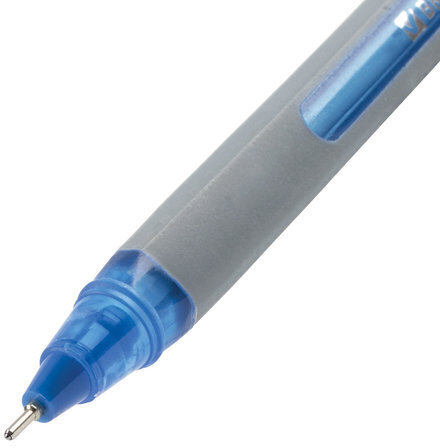 Ручка шариковая масляная BRAUBERG "Extra Glide Soft Grey", СИНЯЯ, узел 0,7 мм, линия письма 0,35 мм, 142929