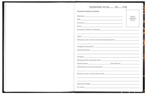 Дневник МП 1-11 класс 48 л., твердый, BRAUBERG, глянцевая ламинация, с подсказом, "Футбол", 106644