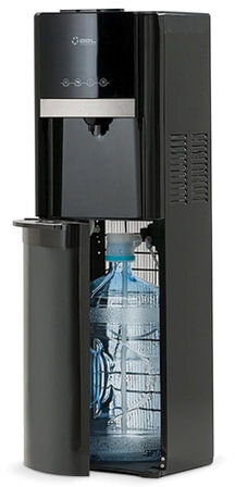 Кулер для воды AEL LC-AEL-809a, напольный, НАГРЕВ/ОХЛАЖДЕНИЕ КОМПРЕССОРНОЕ, бутыль снизу, 1 кран, чёрный, 00059