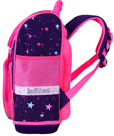 Ранец ЮНЛАНДИЯ WISE, 1 отделение, 3 кармана, устойчивое дно, "Little friends", 37x29х15 см, 271397