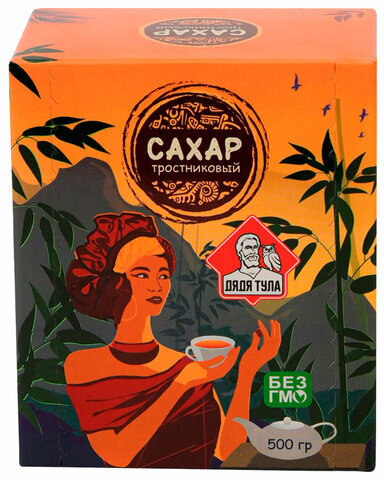 Сахар кусковой тростниковый, 500 г
