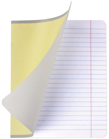 Тетрадь 12 л. ЮНЛАНДИЯ КЛАССИЧЕСКАЯ, линия, обложка картон, ЖЕЛТАЯ, 105643