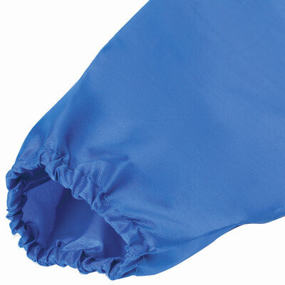 Фартук для труда и занятий творчеством ЮНЛАНДИЯ с нарукавниками, 44х55 см, синий, 228348