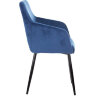 Кресло CH-380F, на ножках, ткань, темно-синее, 1611131