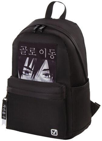 Рюкзак BRAUBERG FASHION CITY, универсальный, "View", черный, 44х31х16 см, 229964