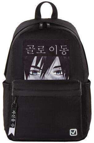 Рюкзак BRAUBERG FASHION CITY, универсальный, "View", черный, 44х31х16 см, 229964