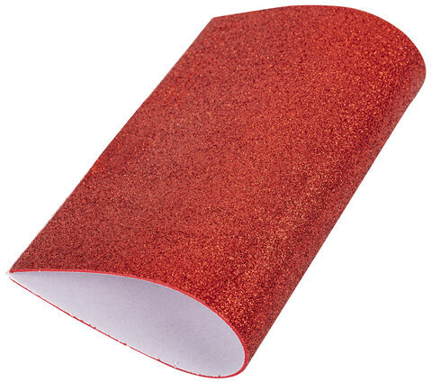 Пористая резина/фоамиран А4, 2 мм, ОСТРОВ СОКРОВИЩ, 10 листов, 10 цветов, яркие цвета, блестки, САМОКЛЕЯЩАЯСЯ, 665104