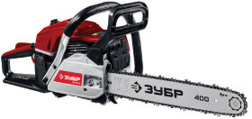 Бензопила ЗУБР ПБЦ-М40-40, 1500 Вт, 11000 об/мин, объем двигателя 40 см3, 2 л.с., ПБЦ-М40-40