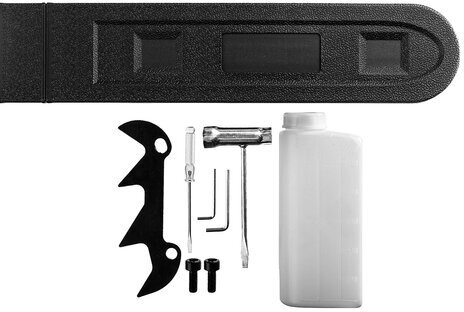 Бензопила ЗУБР ПБЦ-М40-40, 1500 Вт, 11000 об/мин, объем двигателя 40 см3, 2 л.с., ПБЦ-М40-40