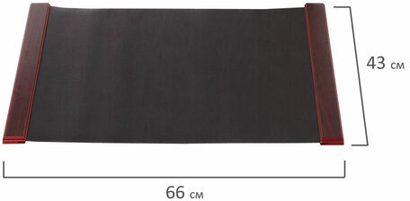 Набор настольный BESTAR "Platon" из дерева, 11 предметов, цвет "красное дерево", 236373