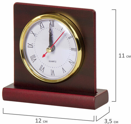 Набор настольный BESTAR "Platon" из дерева, 11 предметов, цвет "красное дерево", 236373