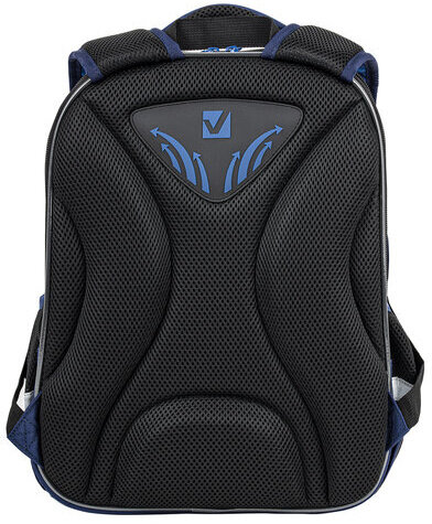 Ранец BRAUBERG QUADRO, 3 отделения, с брелком, "Rapid style", 37х28х18 см, 270603