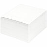 Блок для записей STAFF непроклеенный, куб 8х8х4 см, белый, белизна 90-92%, 126368