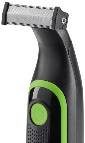 Триммер для бороды POLARIS PHC 0303RB, 3 насадки, длина 0.2-5 мм, беспроводной, черный, 45802