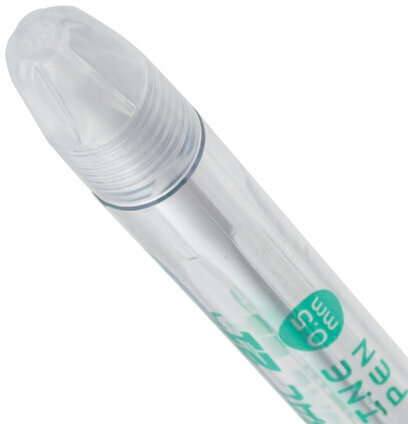 Ручка шариковая масляная PENSAN "Global-21", ЗЕЛЕНАЯ, корпус прозрачный, узел 0,5 мм, линия письма 0,3 мм, 2221, 2221/12