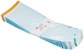 Пакет комбинированный самоклеящийся ВИНАР СТЕРИТ, комплект 100 шт., для ПАРОВОЙ/ГАЗОВОЙ стерилизации, 130х380 мм