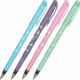 Ручка стираемая гелевая BRUNO VISCONTI &quot;Щеночки&quot;, СИНЯЯ, узел 0,5 мм, линия письма 0,3 мм, 20-0259