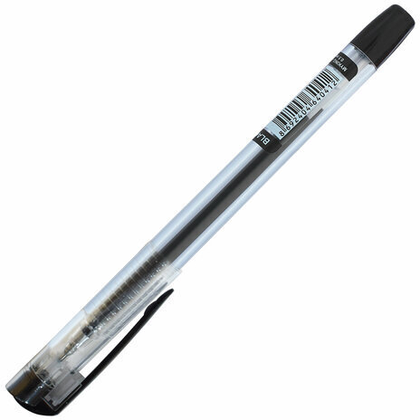 Ручка гелевая PENSAN "My King Gel", ЧЕРНАЯ, игольчатый узел 0,5 мм, линия письма 0,4 мм, 6400/12