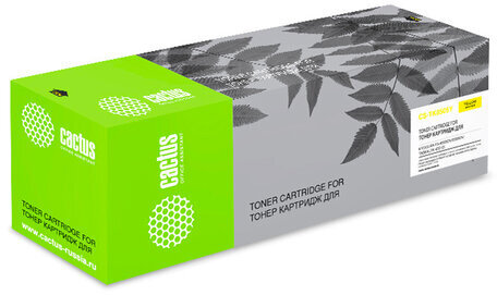 Тонер-картридж CACTUS (CS-TK8505Y) для Kyocera FS-4500CN/5550CN/TASKalfa 4551ci, желтый, ресурс 20000 страниц
