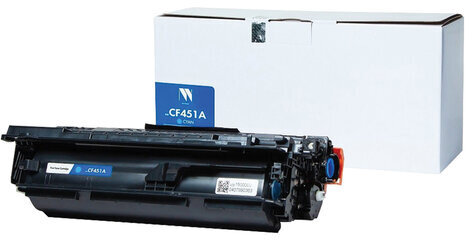 Картридж лазерный NV PRINT (NV-CF451A) для HP LJ M652/M653/M681/M682, голубой, ресурс 10500 страниц, NV-CF451AC