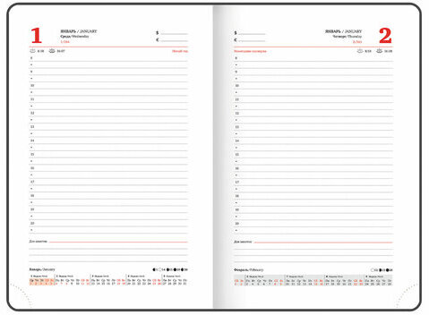 Ежедневник датированный 2025 А5 138x213 мм BRAUBERG "Rainbow", под кожу, розовый, 115802
