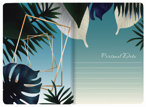 Тетрадь 40 л. в клетку обложка SoftTouch, фольга, бежевая бум. 70 г/м2, сшивка, А5 (147х210 мм), ТУКАН, BRAUBERG, 403775