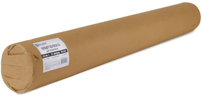 Крафт-бумага в рулоне, 420 мм x 20 м, плотность 78 г/м2, Марка А (Коммунар), BRAUBERG, 440144