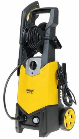 Минимойка HUTER W165-QL, мощность 1,9 кВт, давление 165 бар, шланг 5 м, 70/8/12
