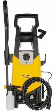 Минимойка HUTER W165-QL, мощность 1,9 кВт, давление 165 бар, шланг 5 м, 70/8/12