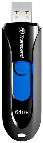 Флеш-диск 64 GB TRANSCEND JetFlash 790, USB 3.1, черный, TS64GJF790K