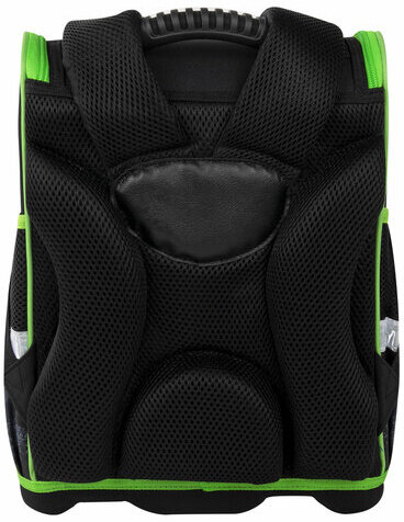 Ранец ЮНЛАНДИЯ WISE, 1 отделение, 3 кармана, устойчивое дно, "Crusher", 37x29х15 см, 271399