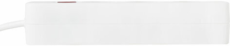 Удлинитель сетевой SONNEN PSW-503, 3 розетки c заземлением, выключатель 10 А, 5 м, белый, 513661