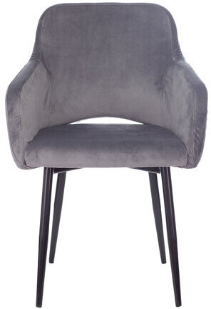 Кресло CH-380F, на ножках, ткань, темно-серое, 1611134