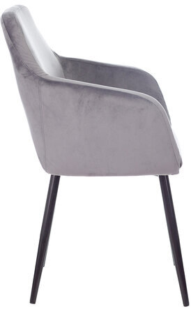 Кресло CH-380F, на ножках, ткань, темно-серое, 1611134