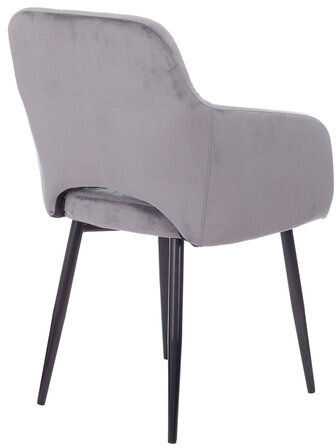 Кресло CH-380F, на ножках, ткань, темно-серое, 1611134