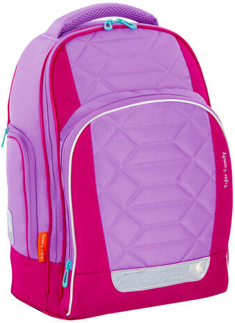 Рюкзак TIGER FAMILY школьный, Rainbow, с ортопедической спинкой, "Rainbow Sorbet", 39х31х20 см, 228940, TGRW-011A