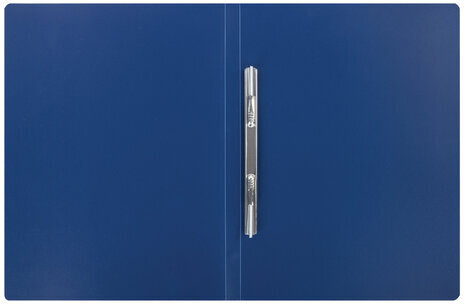 Папка с металлическим скоросшивателем STAFF, синяя, до 100 листов, 0,5 мм, 229224