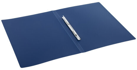 Папка с металлическим скоросшивателем STAFF, синяя, до 100 листов, 0,5 мм, 229224