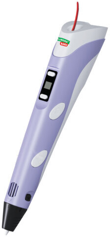 Ручка 3D с трафаретами PLA - пластиком и термоковриком BRAUBERG KIDS, 665188