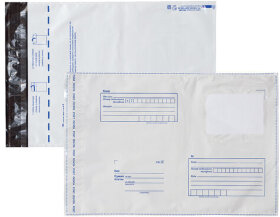 Конверт-пакеты ПОЛИЭТИЛЕН С4 (229х324 мм) до 160 листов, отрывная лента, &quot;Куда-Кому&quot;, КОМПЛЕКТ 50 шт., BRAUBERG, 112198