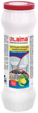 Чистящее средство 400 г, LAIMA PROFESSIONAL "Лимон", порошок, 602305