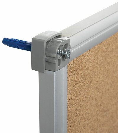 Доска комбинированная: магнитно-маркерная, пробковая для объявлений, 90х120 см, РОССИЯ, BRAUBERG, 236865