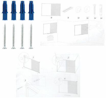 Доска комбинированная: магнитно-маркерная, пробковая для объявлений, 90х120 см, РОССИЯ, BRAUBERG, 236865