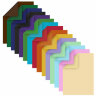 Цветная бумага А4 ТОНИРОВАННАЯ В МАССЕ, 48 листов 16 цветов, склейка, 80 г/м2, BRAUBERG, 113504